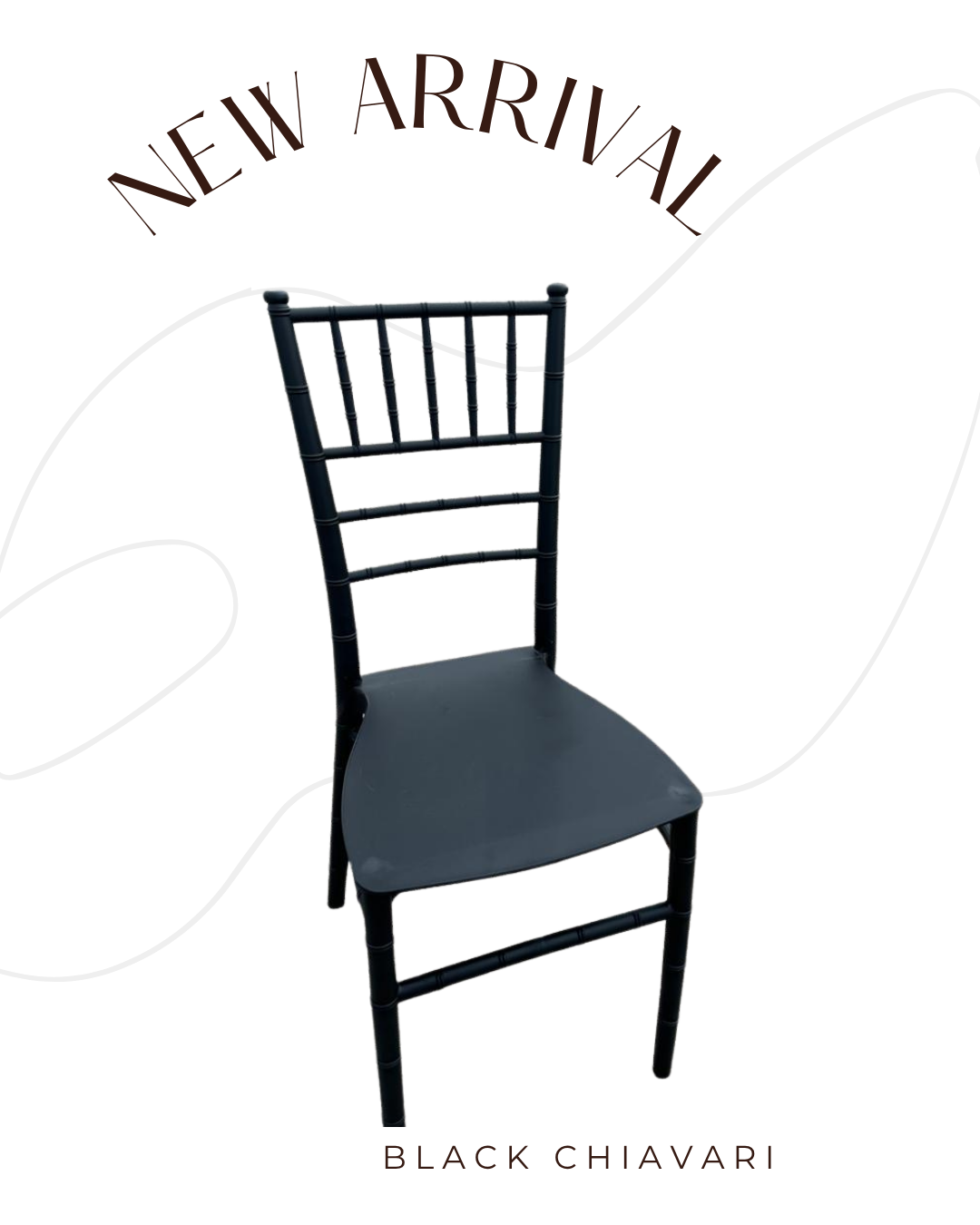 Black Chiavari Chair