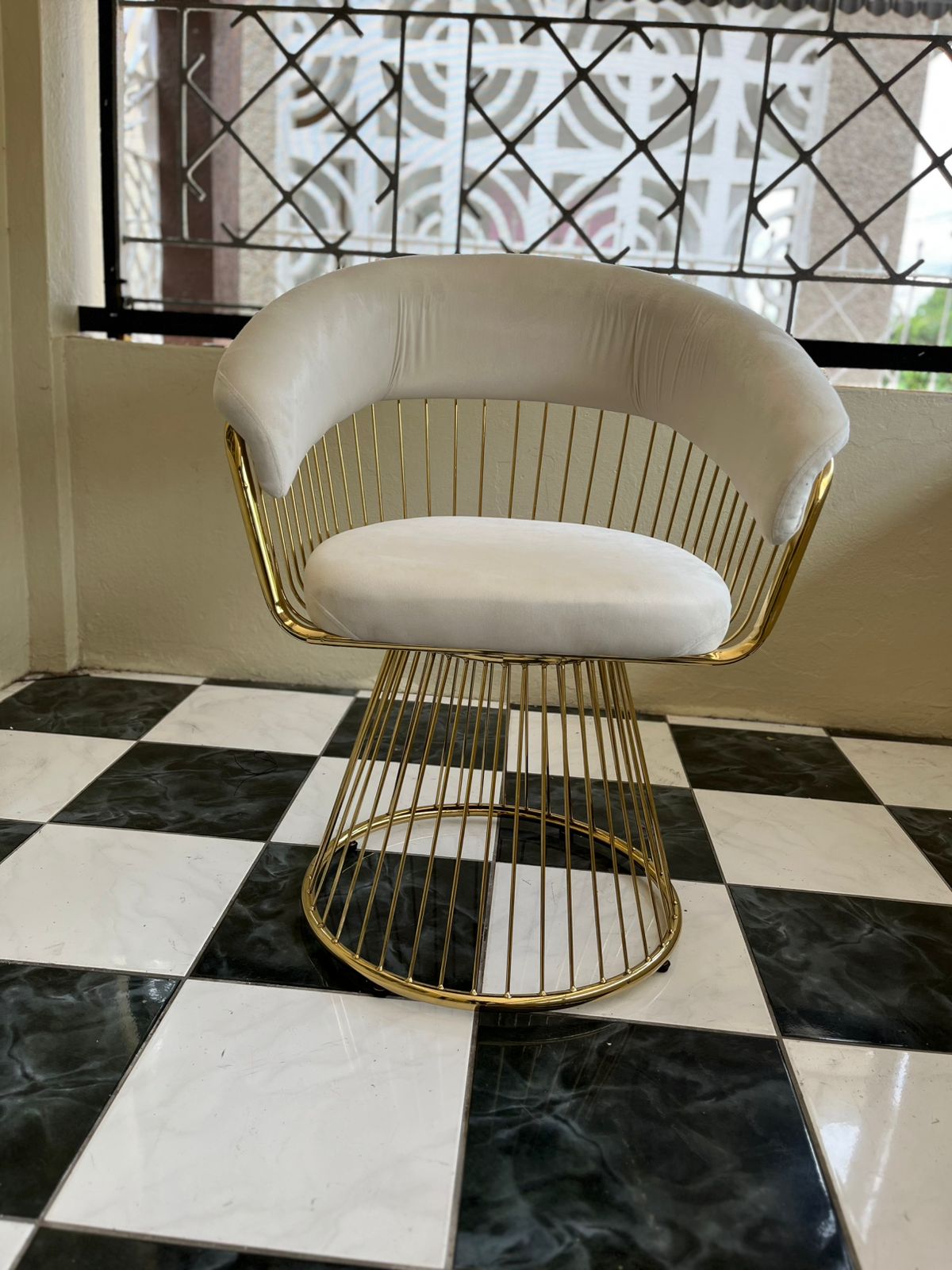 Janella Black Chair