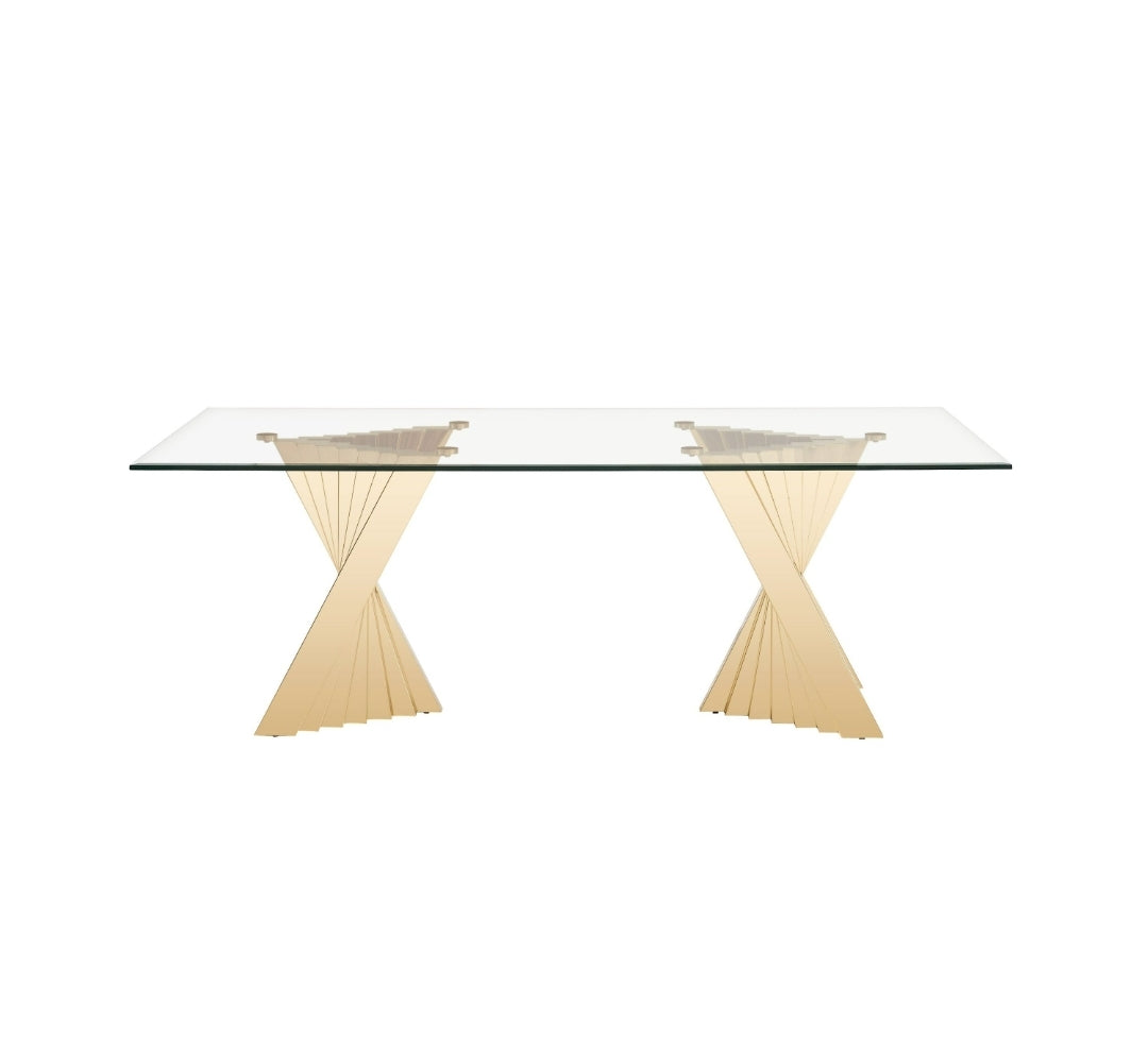 Olympia Glass Top Table