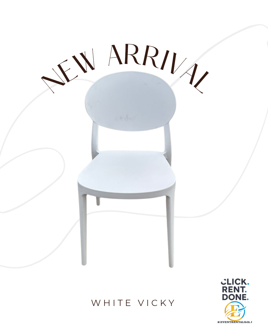 White Vicky Chair