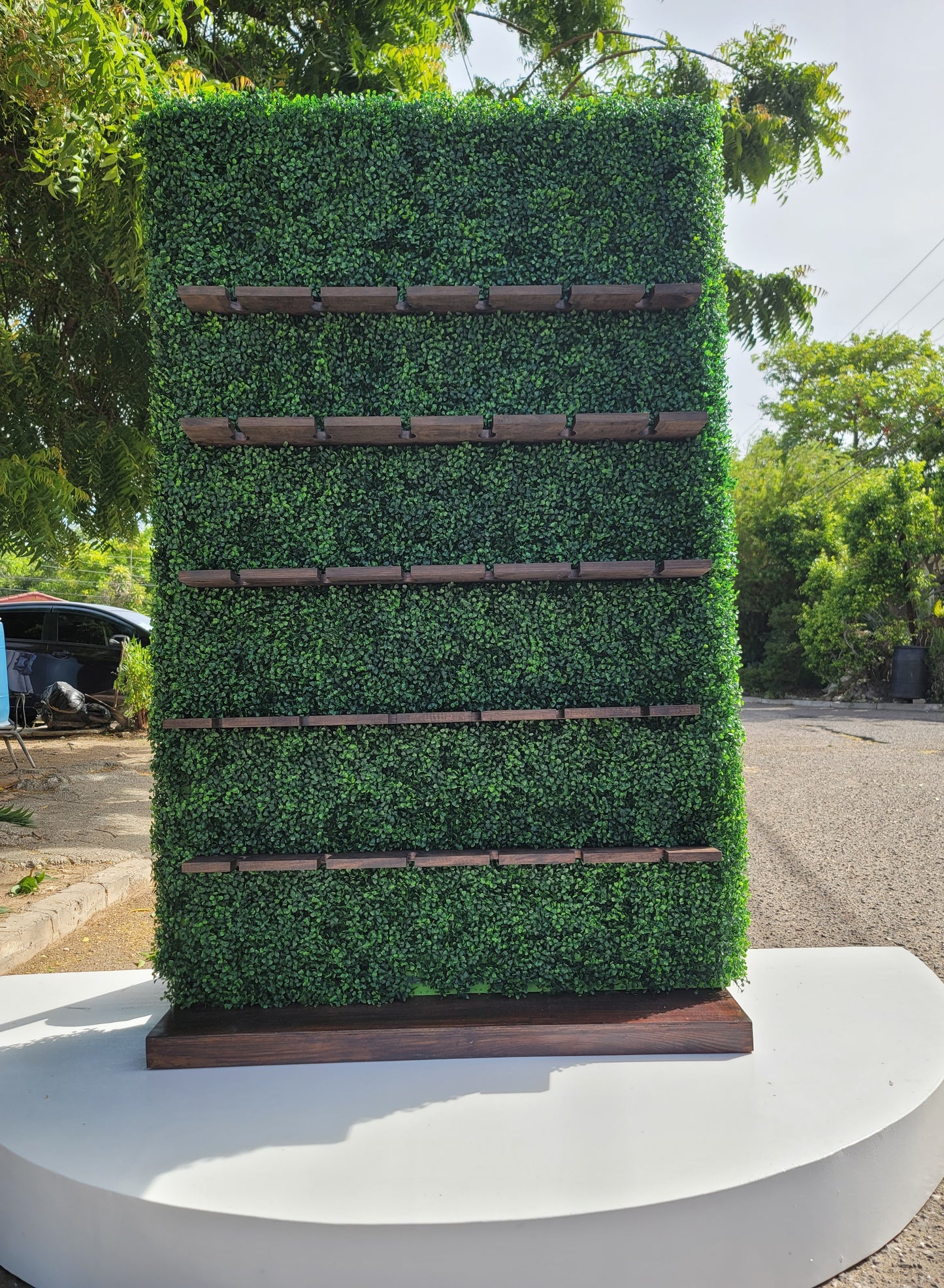 GRASS CHAMPAGNEWALL OR DISPLAY UNIT