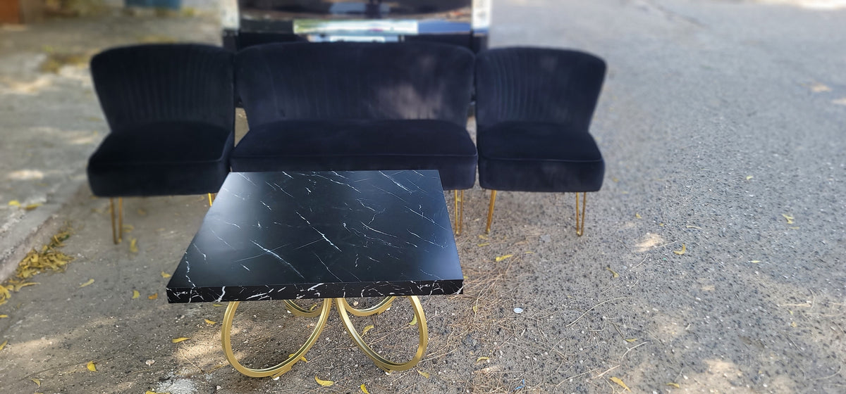 Black Atina Sofa