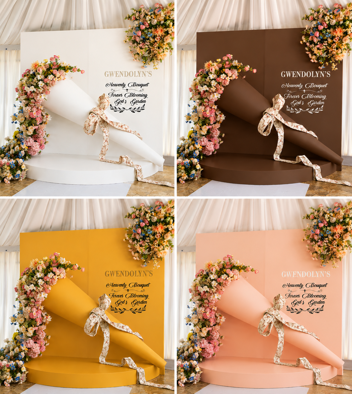 Bouquet Backdrop