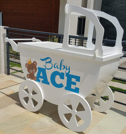 White Stroller