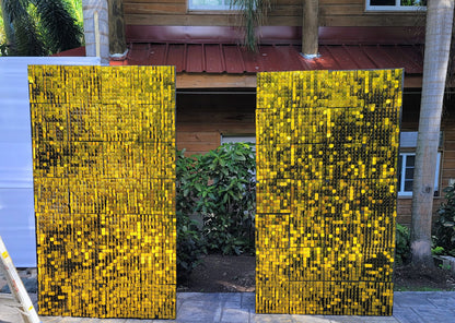 Gold Shimmer Wall Backdrop