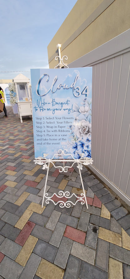 White Easel
