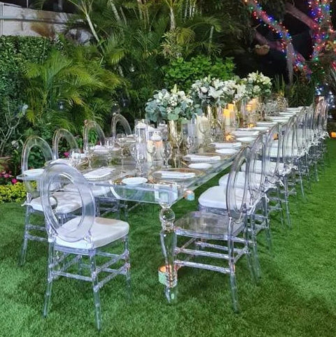 Acrylic Table & Chairs Package