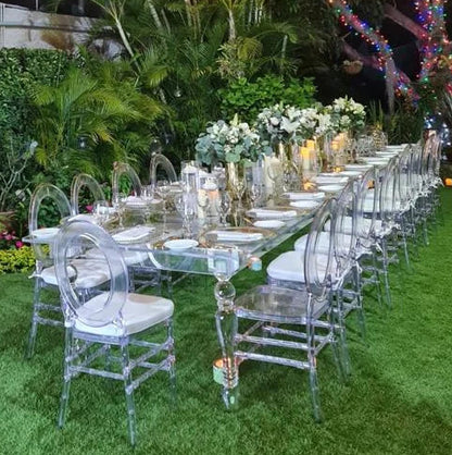Acrylic Table & Chairs Package