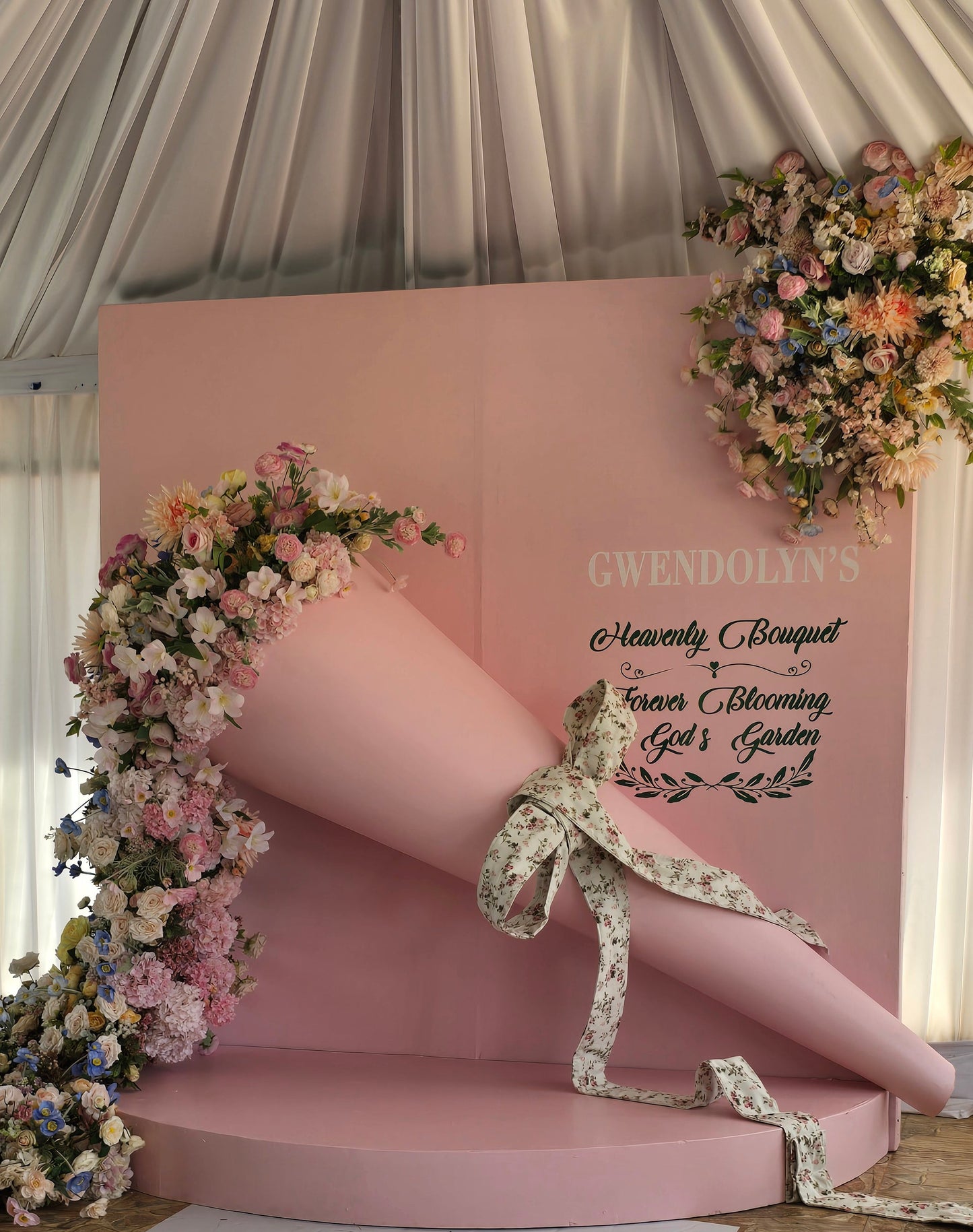 Bouquet Backdrop