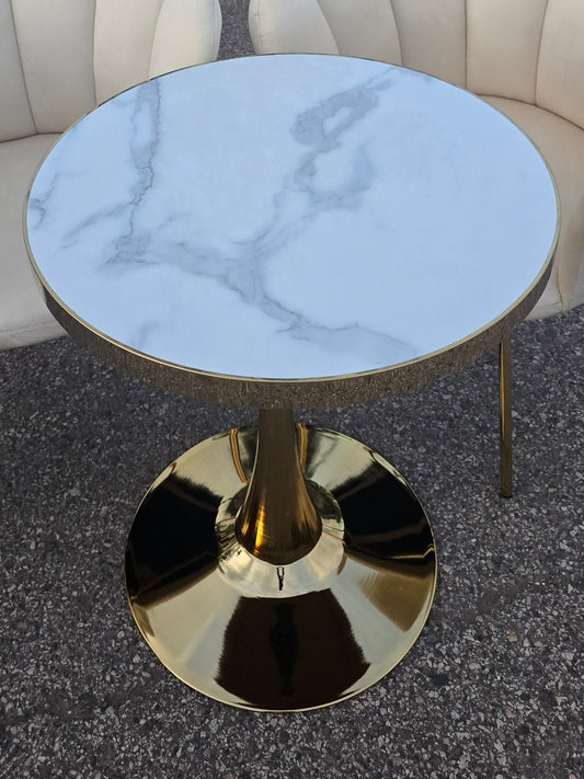 Cici Gold Bistro Table