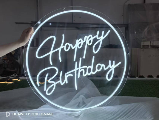 Happy Birthday LED Sign