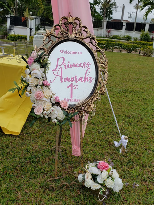 Antique Mirror Signage