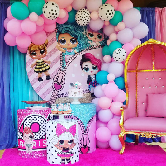 LOL 5ft Circle Backdrop