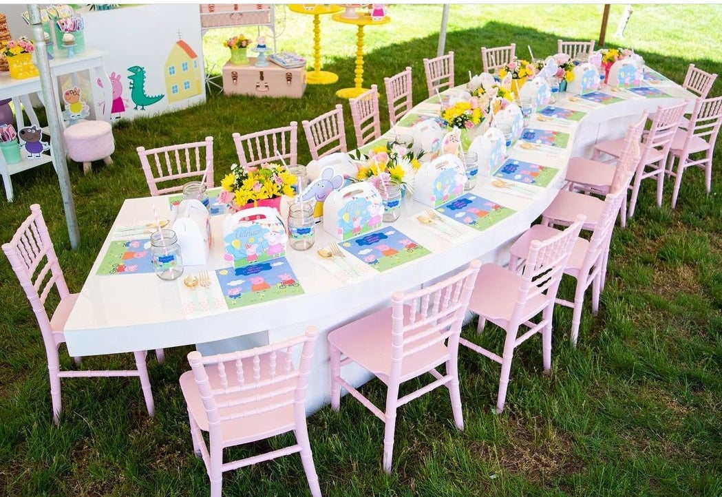 Kids Pink Chiavari Chair