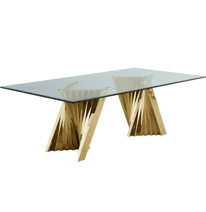 Olympia Glass Top Table