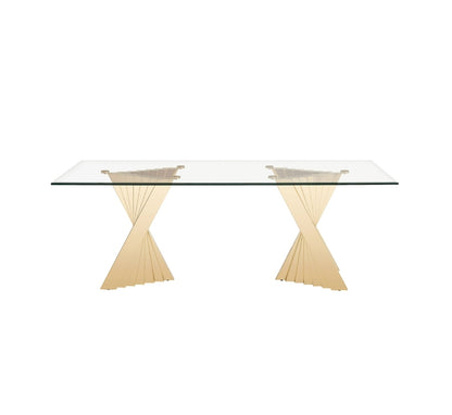 Olympia Glass Top Table