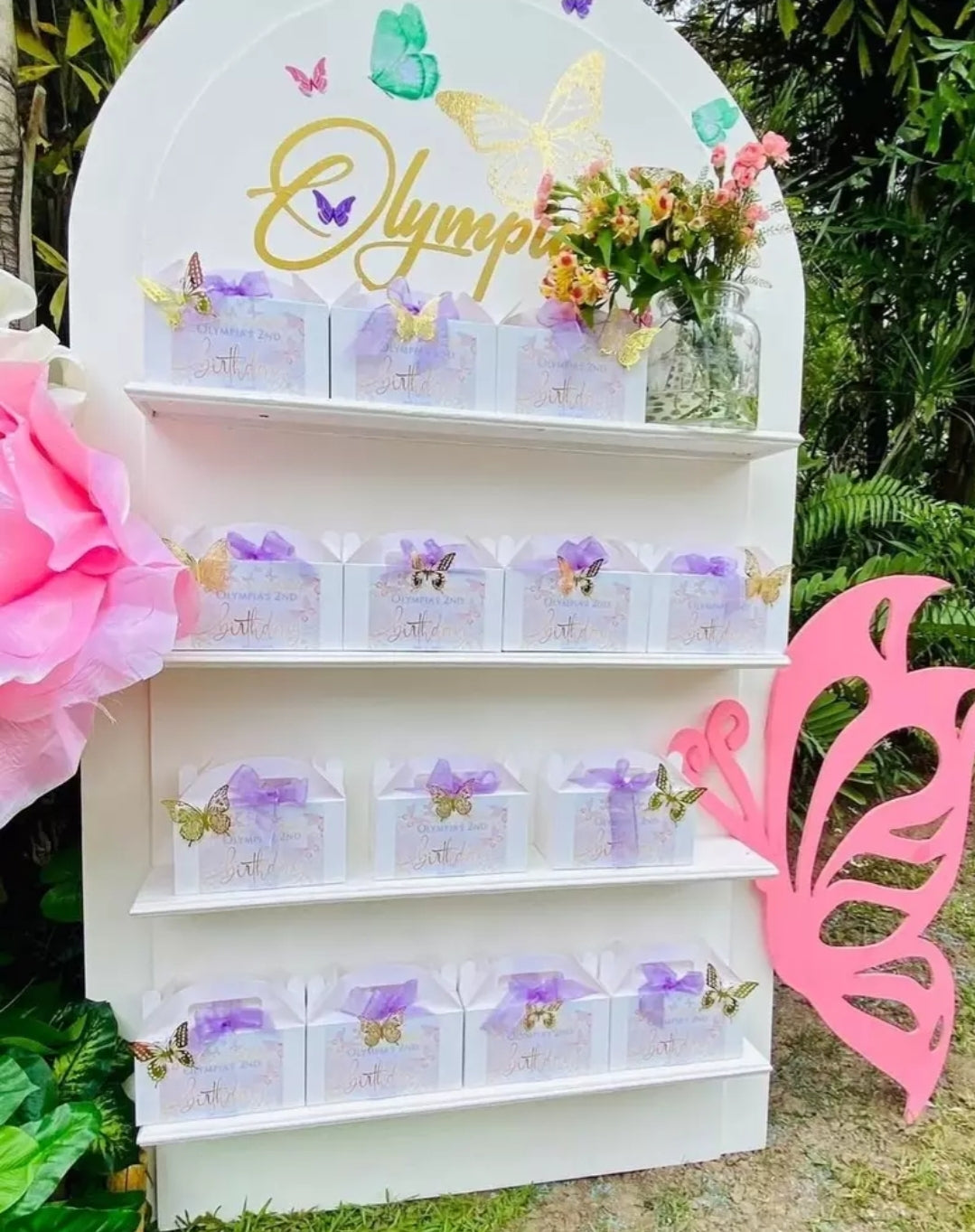 Arch Shelf Display Unit