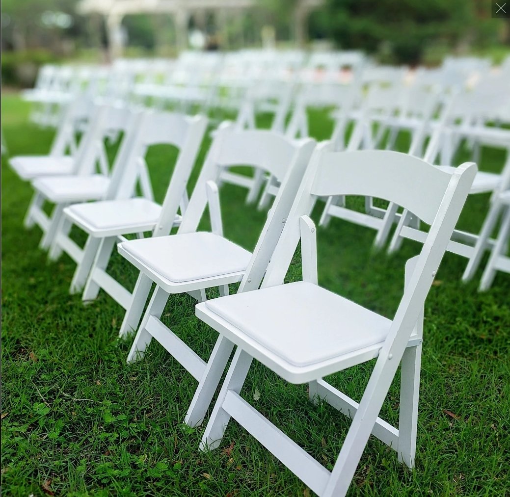 White Garden Chair (adults)