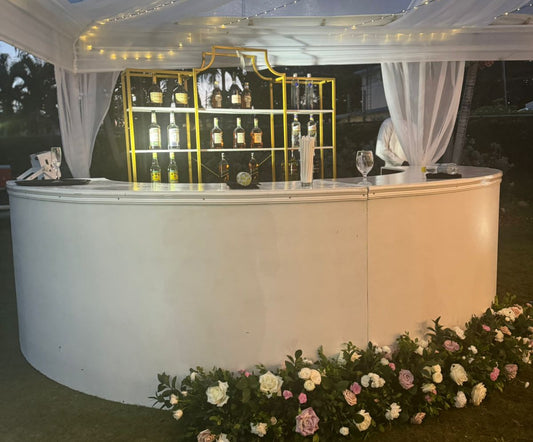 White Norton Bar + Barback