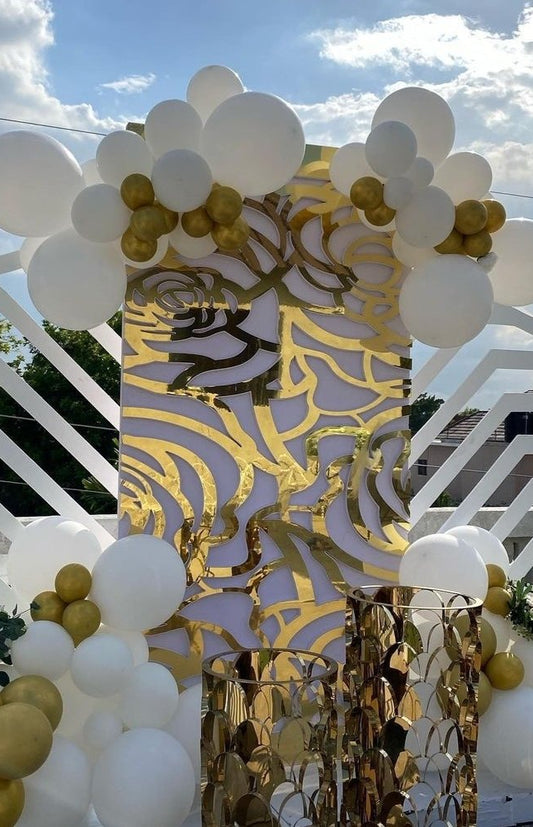 Acrylic Rose Gold Wall