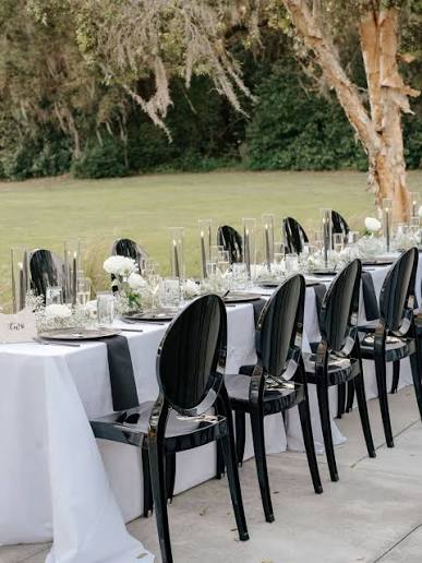 Acrylic Table & Chairs Package