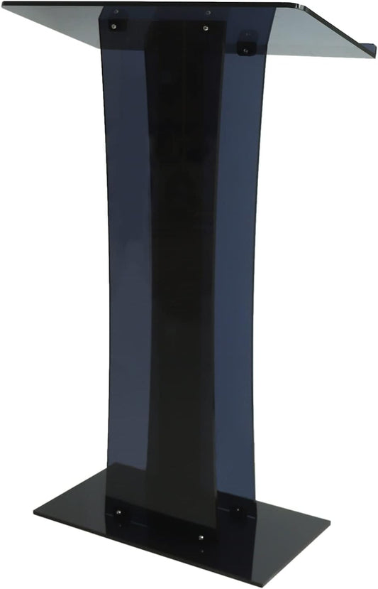 Black Acrylic Podium