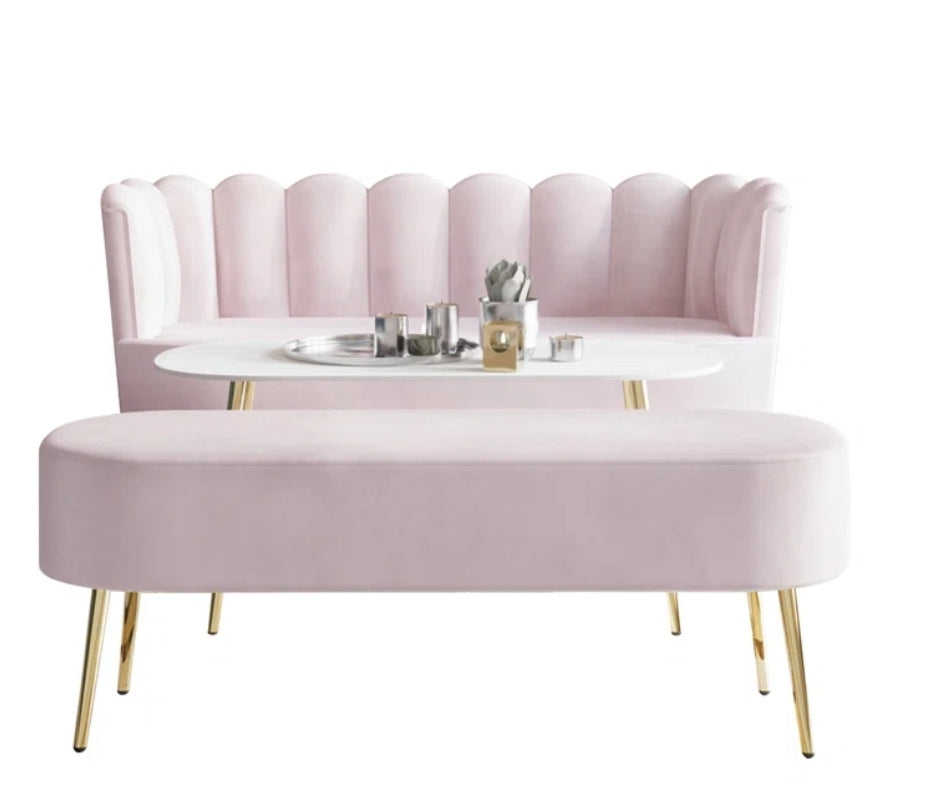 Amy Blush Pink Sofa