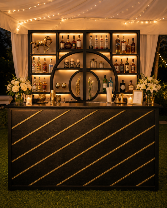 Black & Gold Bar