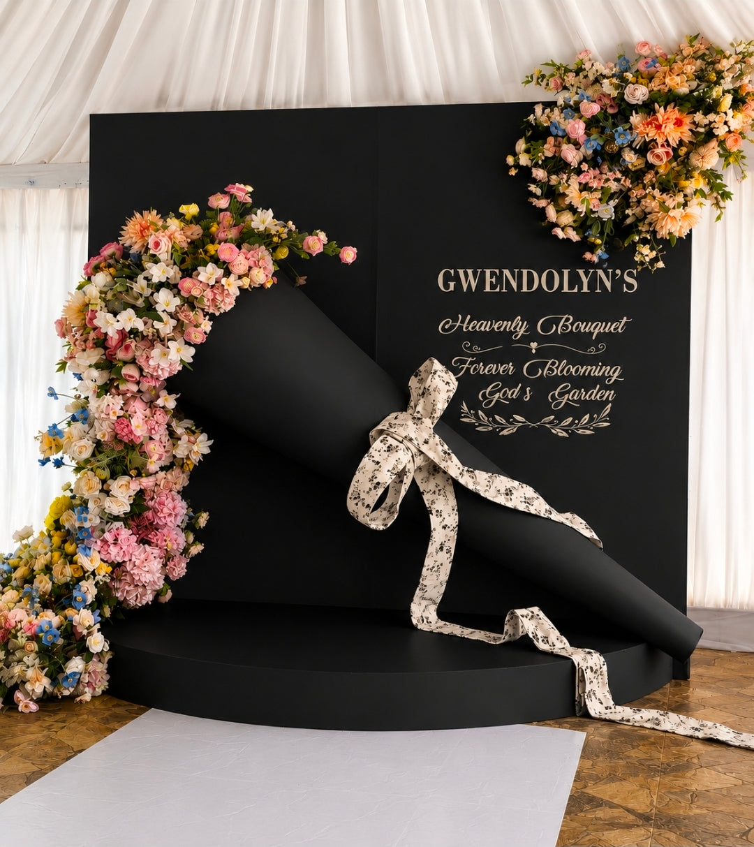Bouquet Backdrop