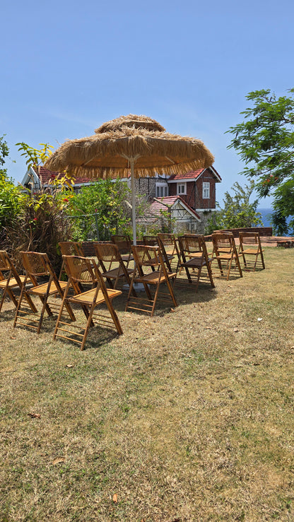 Double Deck Tikki Umbrella