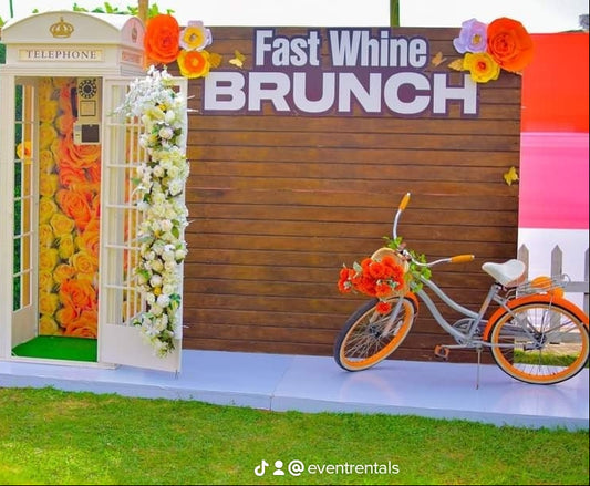 Rustic Square Backdrop