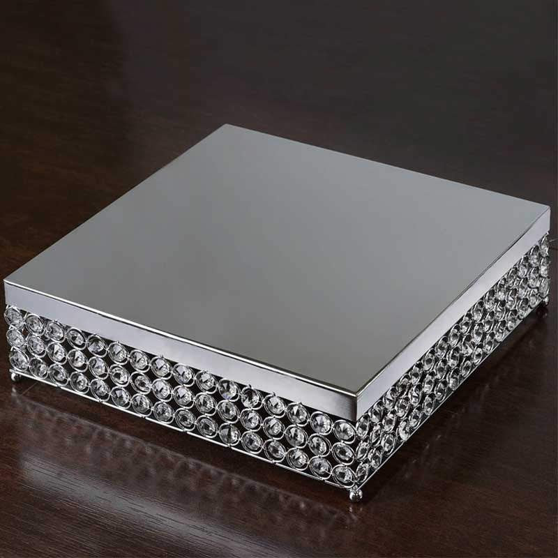 Silver Square Riser