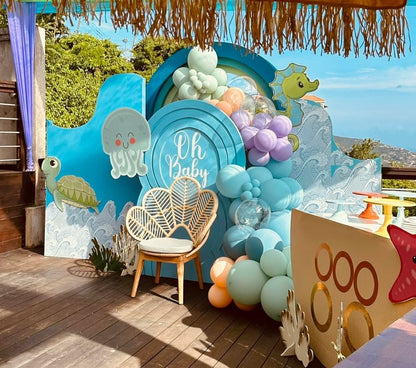 Under the sea Backdrop